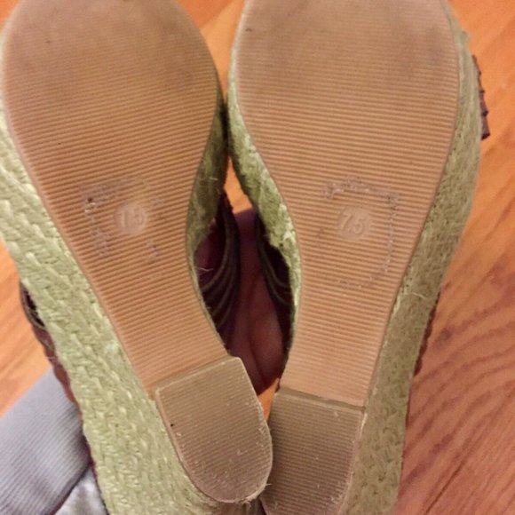 xappeal Shoes Xappeal Straw Espadrille Wedge Shoes 75 M 7 2 Poshmark